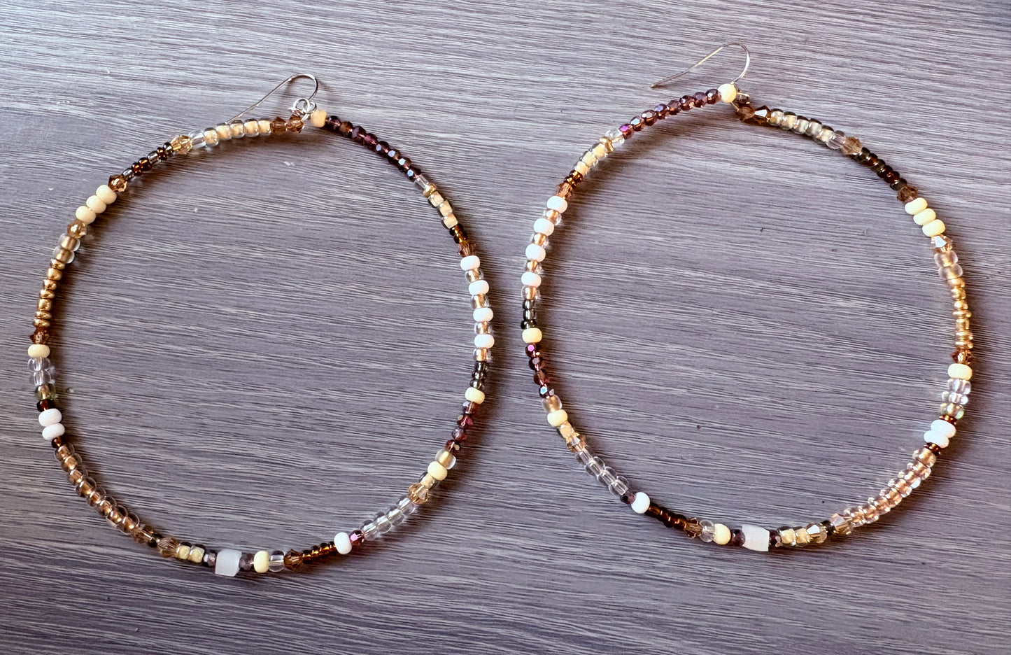 Crystal Hoops (neutral)